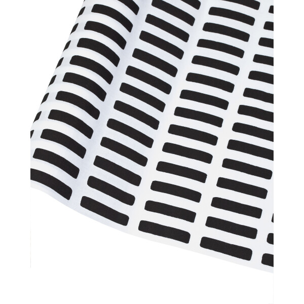 Artek SIENA vahakangas valkoinen-musta pinnoitettu kangas puuvilla kuva