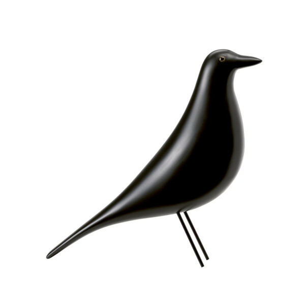 Vitra HOUSE BIRD lintu musta kuva