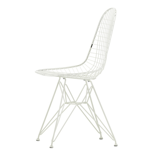 Vitra Wire Chair DKR white powder coated image
