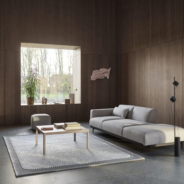Muuto Pebble rug grey light kuva