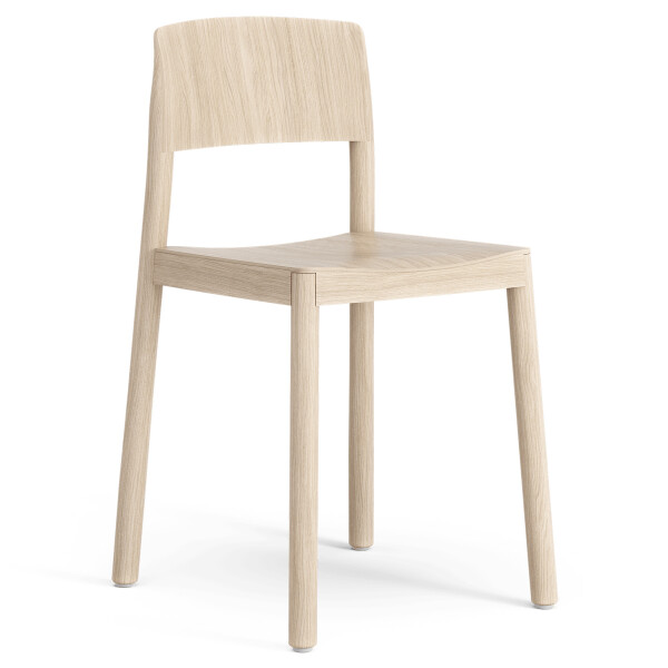 Swedese Grace Cafe Chair Oak White pigmented varnish image