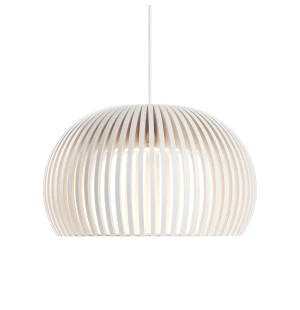 Secto Design ATTO 5000 riippuvalaisin, valkoinen kuva