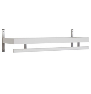 Oscarssons Möbel NADJA hattuhylly 80/100 cm, valkoinen kuva