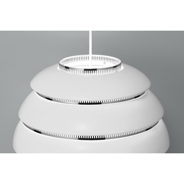 Artek A331 Beehive white chrome detail 2 image