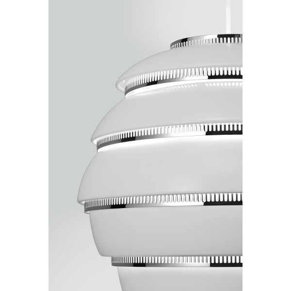 Artek A331 Beehive white chrome detail 3 image