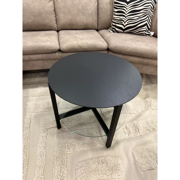 Outlet Fogia ANIKA sohvapoyta mustapetsattu tammi 2 image