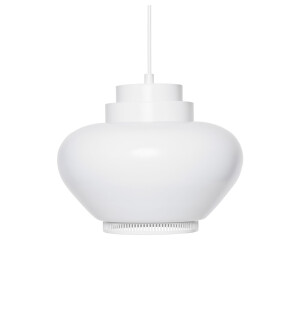 Artek A333 "Turnip" taklampa, vit image