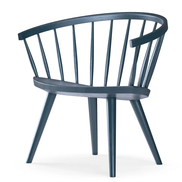 Stolab Arka lounge chair oak forest lake blue green 56 0102 kuva