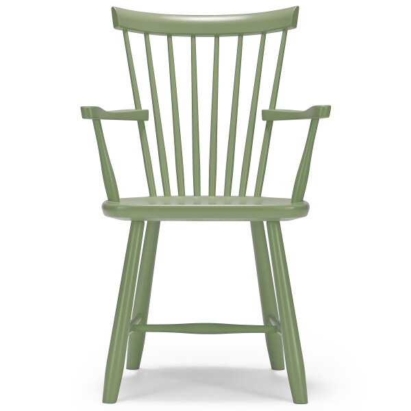 Stolab Lilla Aland armchair birch olive green 64 kuva