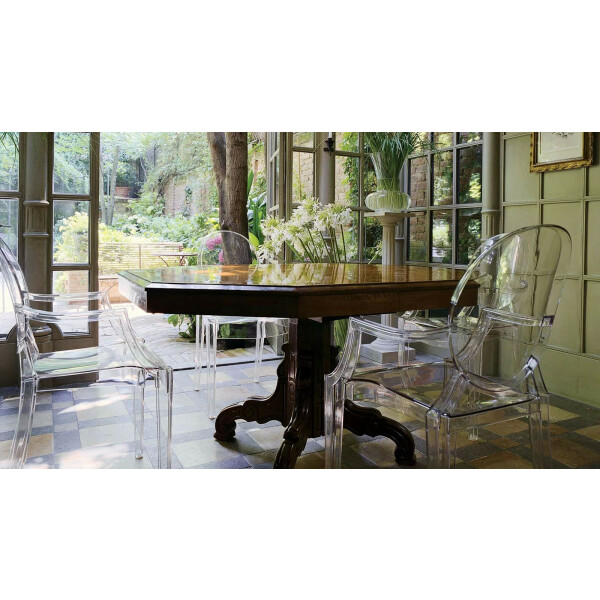 Kartell LOUIS GHOST käsinojatuoli crystal kuva