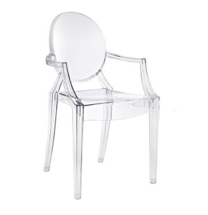 Kartell LOUIS GHOST käsinojatuoli, crystal kuva