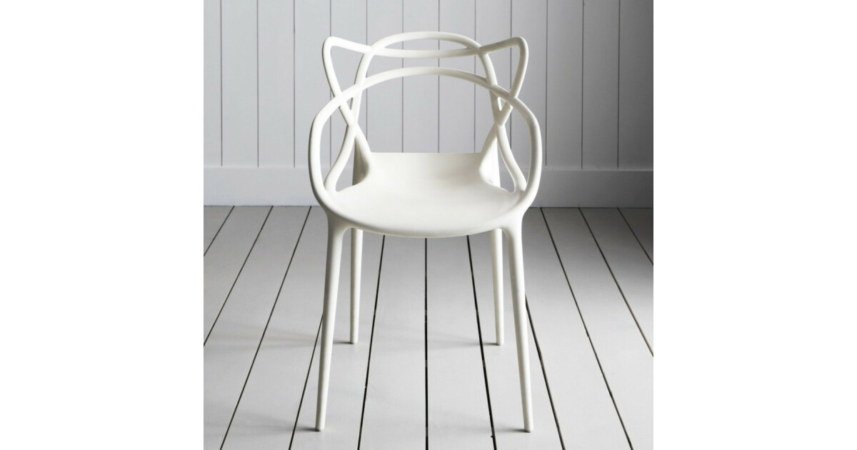 Kartell MASTERS tuoli valkoinen » Wilma Interiör