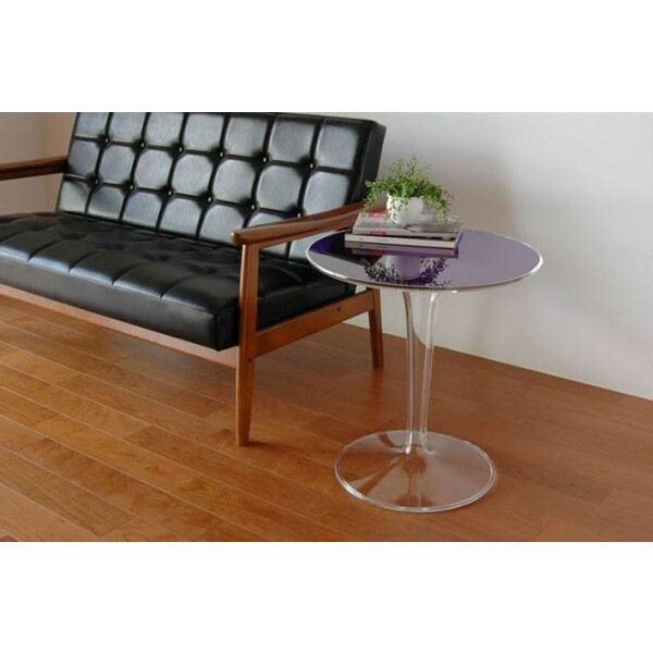 Kartell TIPTOP pöytä musta/transparent image