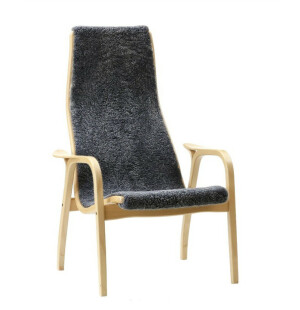 Swedese LAMINO nojatuoli pyökki/charcoal kuva