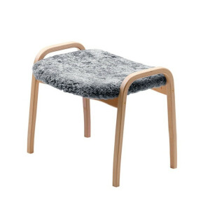 Swedese LAMINO fotpall bok/graphite image