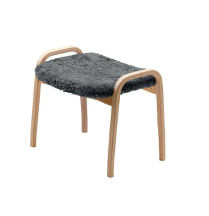 Swedese LAMINO fotpall bok/charcoal image