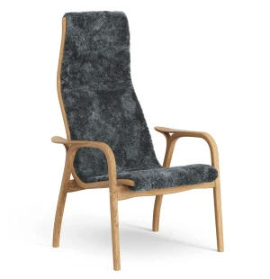 Swedese LAMINO nojatuoli, tammi/charcoal kuva