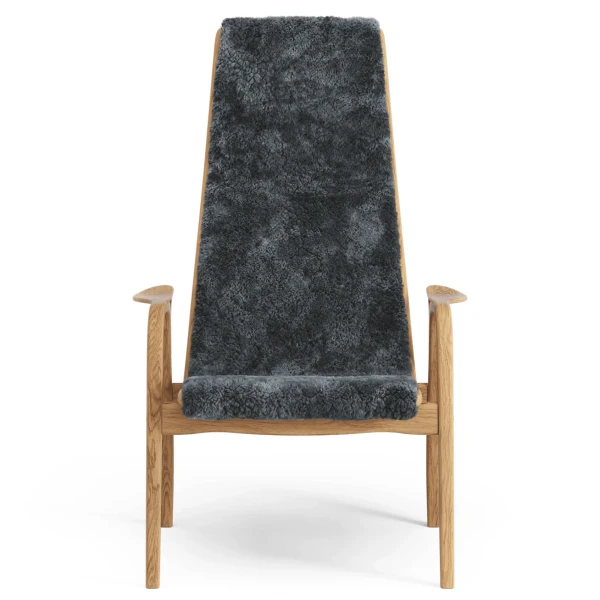 Swedese LAMINO nojatuoli tammi charcoal front image