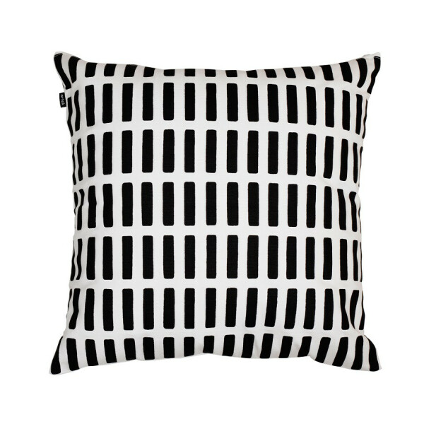Artek SIENA tyynynpäällinen 50x50 valkoinen/musta kuva