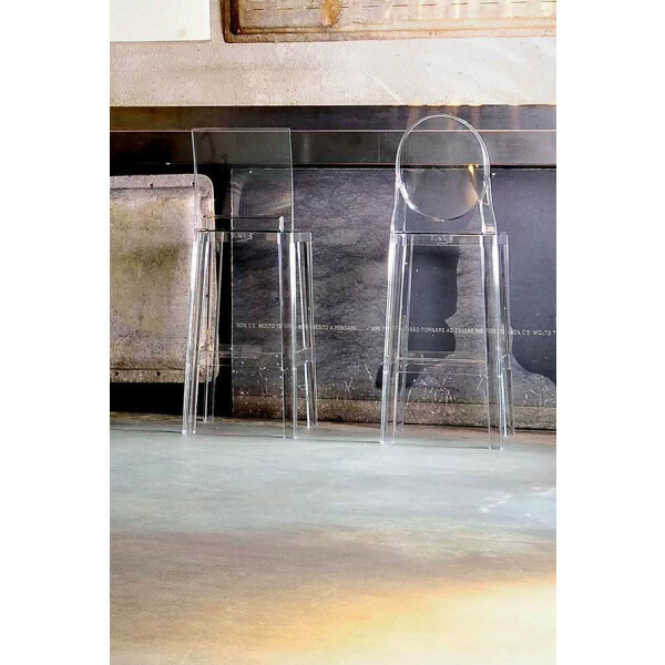 Kartell ONE MORE baarituoli crystal image