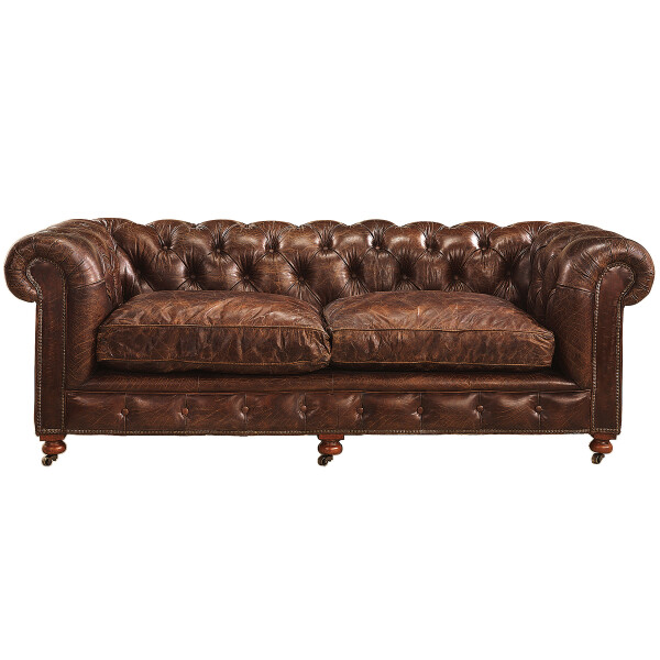 Artwood Kensington sohva leather vintage cigar 04-09912 kuva