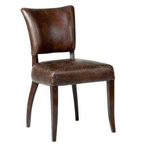Artwood MIMI stol, leather vintage cigar image