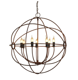 Artwood ROME taklampa 80cm, antique rust image