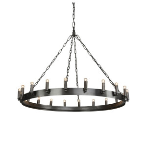Artwood CROWN taklampa M, antique iron image