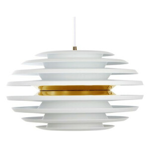 Belid ELLIPSE T1082 taklampa Ø500cm vit-mässing image