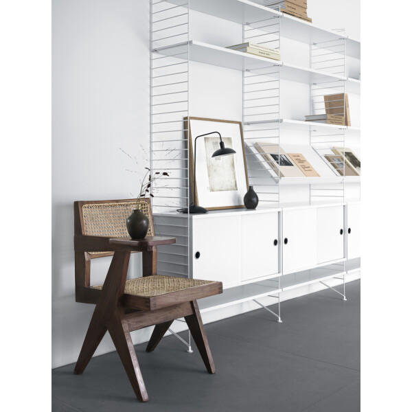 string system livingroom white closeup kuva