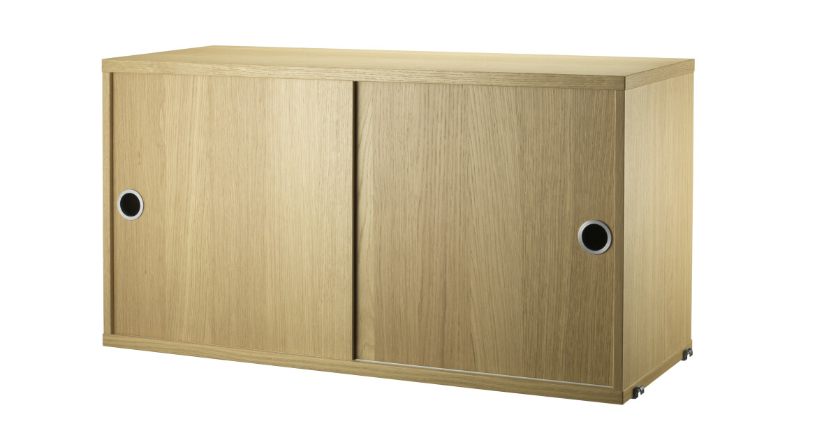 String SYSTEM skåp 78x30 ek » Wilma Interiör