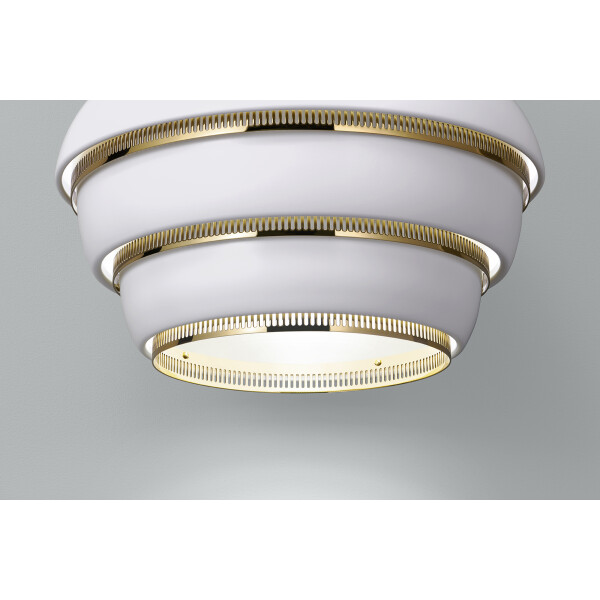 Artek A331 Beehive white brass detail 1 image