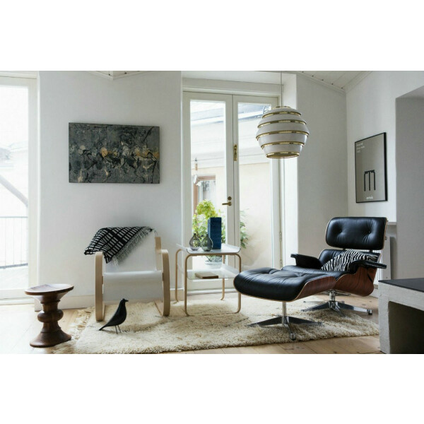 Artek A331 riippuvalaisin "mehiläispesä" valkoinen/messinki image