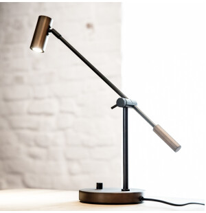 Belid CATO B4751 pöytävalaisin LED oksidi/musta kuva