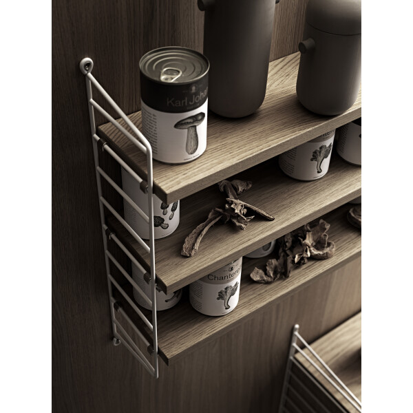 string pocket oak white details kuva