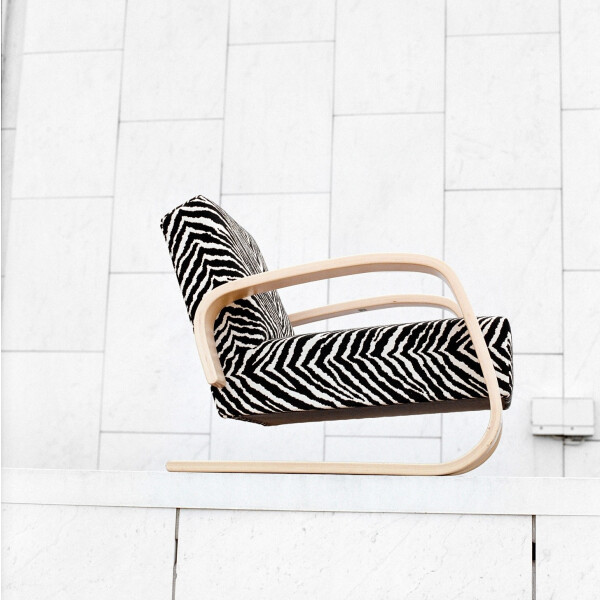 Artek 400 tankki nojatuoli zebra v3 kuva