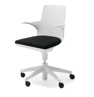 Kartell SPOON skrivbordsstol, vit image
