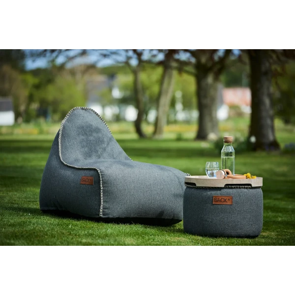8574008 Cobana Pouf Grey 1 kuva