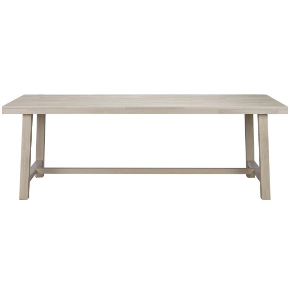 Rowico BROOKLYN ruokapöytä 220x95 whitewash tammi kuva