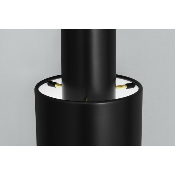 Artek A110 Hand grenade Pendant light black brass detail 2 image