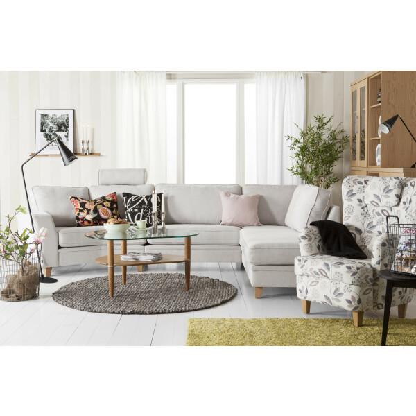 BordBirger GLASGOW 100/80 sohvapöytä tammi kuva