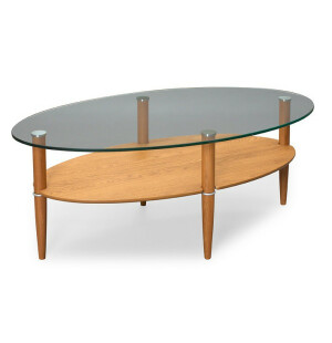 Birger GLASGOW 140 soffbord ek image