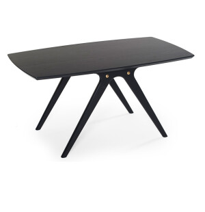 Birger SWING 110 soffbord svartbetsad ek image