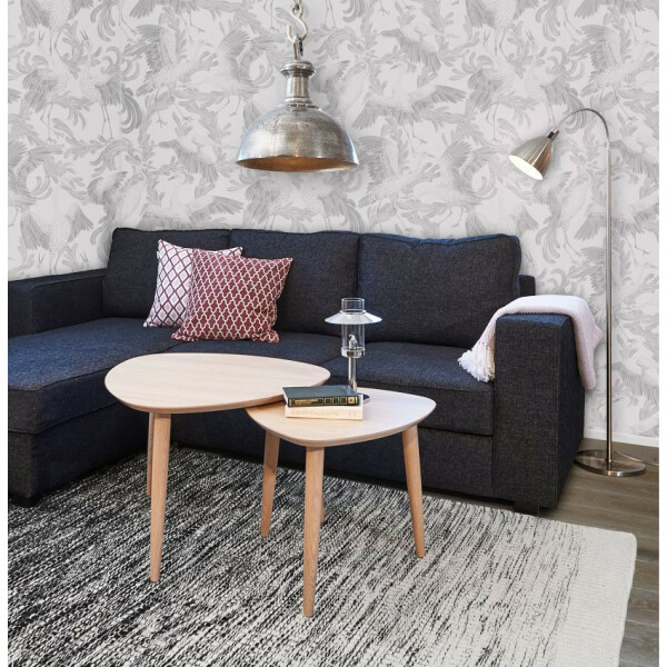 BordBirger TEAM 55+70 sohvapöydät valkotammi kuva