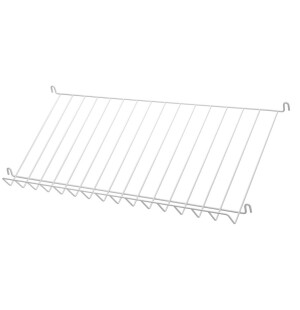 String SYSTEM lehtihylly teräs 78x30 valkoinen kuva