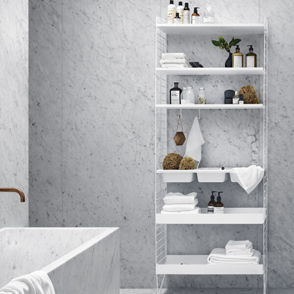 inspiration string system kylpyhuone valkoinen image