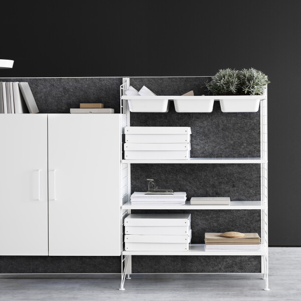 String works lokerohylly valkoinen image