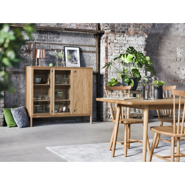 Stolab PRIO sideboard high 120x135x39cm tammi kuva