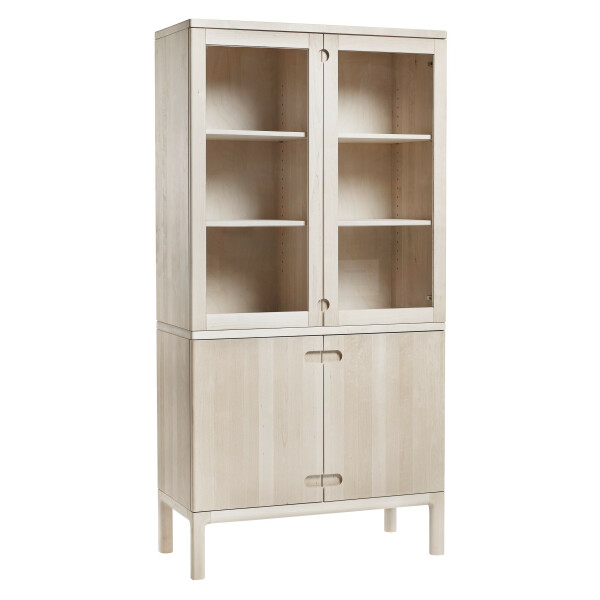 Stolab PRIO vitrine 178x90x39cm koivu kuva