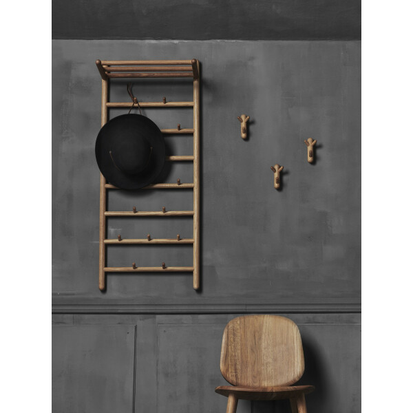 Stolab TOTEM 3-seinäkoukku öljytty tammi image